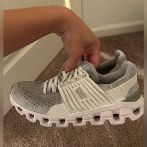 On cloud running shoes